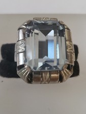 Jugendstil 830er Silber Ring