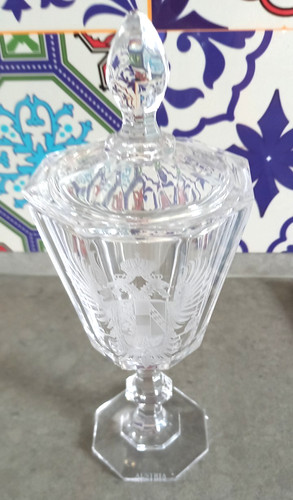 Kristallpokal prunkpokal - kristallpokal,,