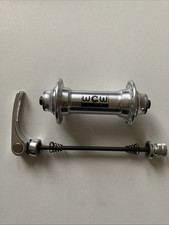Top! WCW Vorderradnabe, silber 36 Loch, wie Bullseye, Phil, Mavic, Sachs, XT