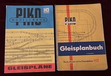 2 Stk. PIKO DDR Gleisplanbuch / Gleispläne H0 Modelleisenbahn DDR A4 Format
