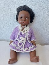 Afrikanische Schildkröt Puppe Farbe Schwarz.