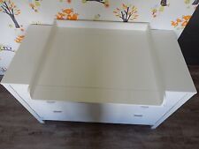 Paidi Wickelaufsatz für Kommode Wickeltisch Matilda weiß / ecru