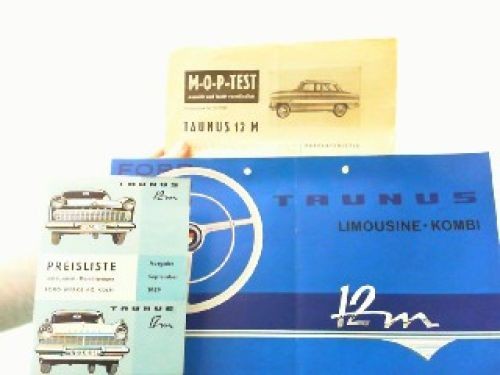 Taunus limousine und - limousine, 12