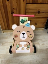 Lauflernwagen Holz Spielzeug