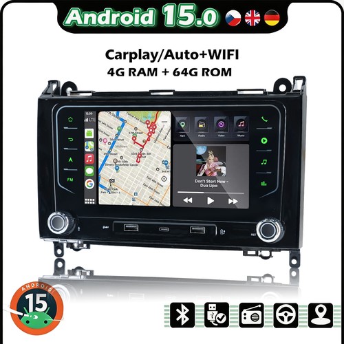 Android autoradio mercedes - 15,