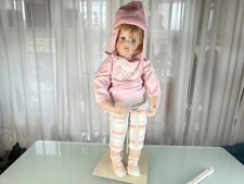 Künstlerpuppe ute kase - ute, lepp