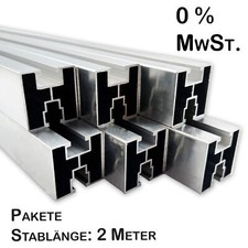 Solarprofil 40x40 nut - nut, |