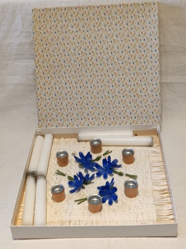 Ddr geburtstags decke kerzen - ddr,