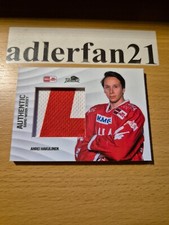 DEL 23-24 JERSEY CARD Anrei Hakulinen Augsburger Panther 12/60