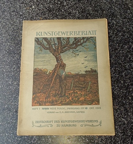 Kunstgewerbeblatt hamburg 1902 - hamburg,