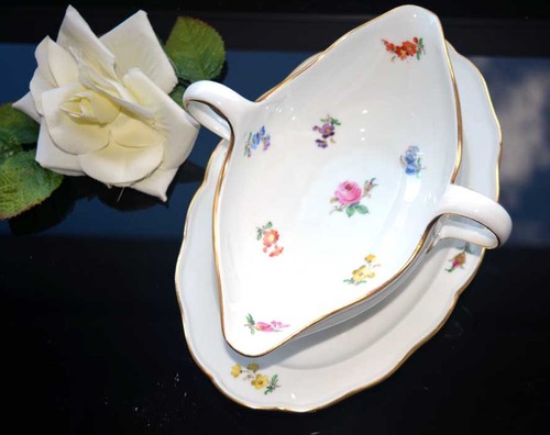 Antike meissen sauciere große - antike,