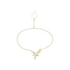 Krawattenkette 333/000 (8 Karat) Gold mit Adler getragen 25321353