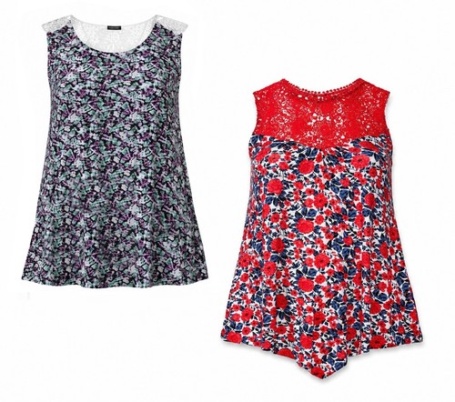 Damen longtop shirt ärmellos - damen,