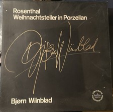 Rosenthal Weihnachtsteller Björn Wiinblad 1982