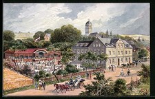 Künstler-AK Mosel i. Sa