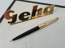 GEHA Rolled-Gold Druck-Kugelschreiber Vintage