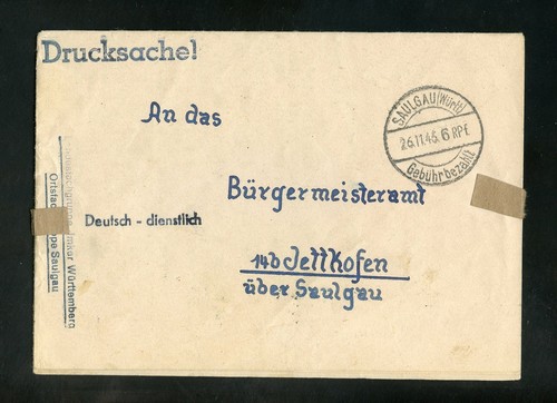 Württemberg drucksache - wÜrttemberg,