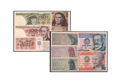 Banknoten aus aller welt 10er - banknoten,