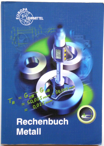 Rechenbuch metall mit - rechenbuch, dvd