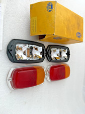 2x Mercedes Hanomag Lkw Setra Bus Rücklicht Rückleuchte Oldtimer HELLA Neu NOS