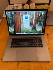 Apple MacBook Pro 15 Zoll 2018 mit Touchbar (512GB SSD,  6-Core 2.2Ghz, 16GB) 