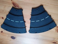 Carrera Autorennbahn 2x Kurve Vintage 70er