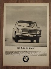 ORIG REKLAME WERBUNG 1966  BMW