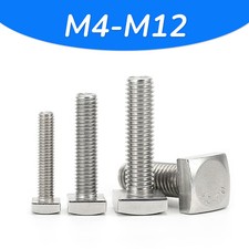 Vierkantschrauben M4 M5 M6 M8