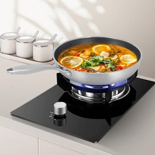 Bratpfanne Edelstahl