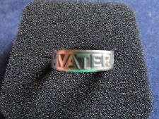 Ring,Fingerring"Vaterlandsdank 1914" aus Eisen