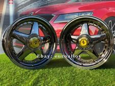 4x17 " 5x120/5X112 Azev Typ A Stil Schwarz Chrom Felgen: Passend Für BMW E60 E39