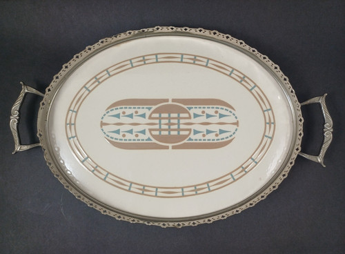 Jugendstil tablett villeroy - villeroy, &