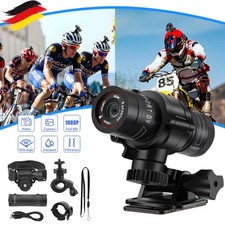 Action Cam für Fahrrad Motorrad 1080P HD Helmkamera,120° Weitwinkel Sportkamera