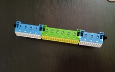 Hager PE/N-Klemme mit Träger  Quick-Connect