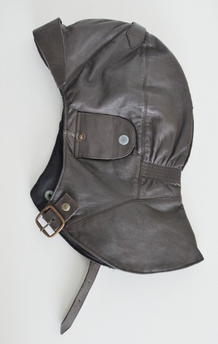 Vintage leder motorradhaube - vintage,