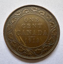 1 Cent 1913 Canada Kanada