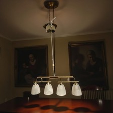 Honsel Deckenleuchte 4-flammig gold Längenverstellbar E14 4x 40 Watt