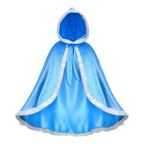 Prinzessin cape blau kinder - blau,