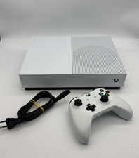 Microsoft Xbox One S Spielkonsole - Weiß mit Wireless Controller