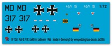 Peddinghaus-Decals 1/72 1261