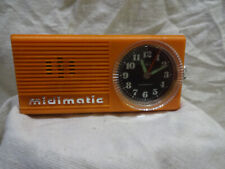 Ruhla Midimatic Orange Miniwecker DDR