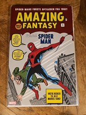 SPIDER-MAN AMAZING FANTASY 15 - Edderkoppen COMIC HEFT - Dansk Dänisch E12