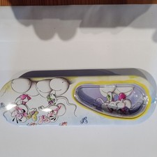 Diddl Stiftedose Stiftebox Blechdose ovales Fenster, Diddl und Diddlina verliebt