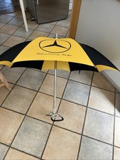 Seltener Sitz-Regenschirm Mercedes  Werksniederlassung München 