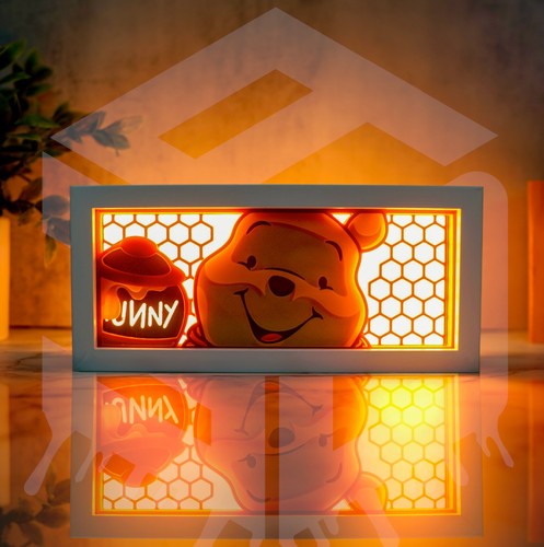 Winnie pooh lichtbox - lichtbox,