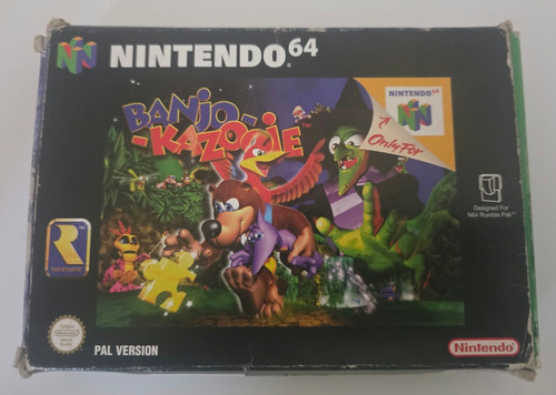 Banjo kazooie nintendo n64 - 64,