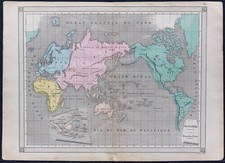 1880Ca - Landkarte Der Welt -
