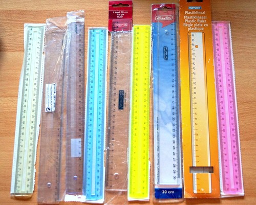 Lineal 30cm kunststoff - 30cm,