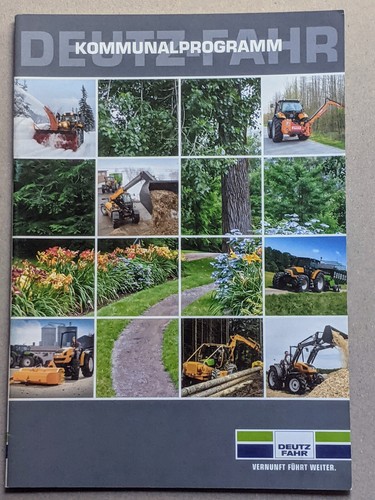 Deutz fahr kommunal - kommunal, programm