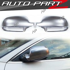 2x Alu Matt Spiegelkappen